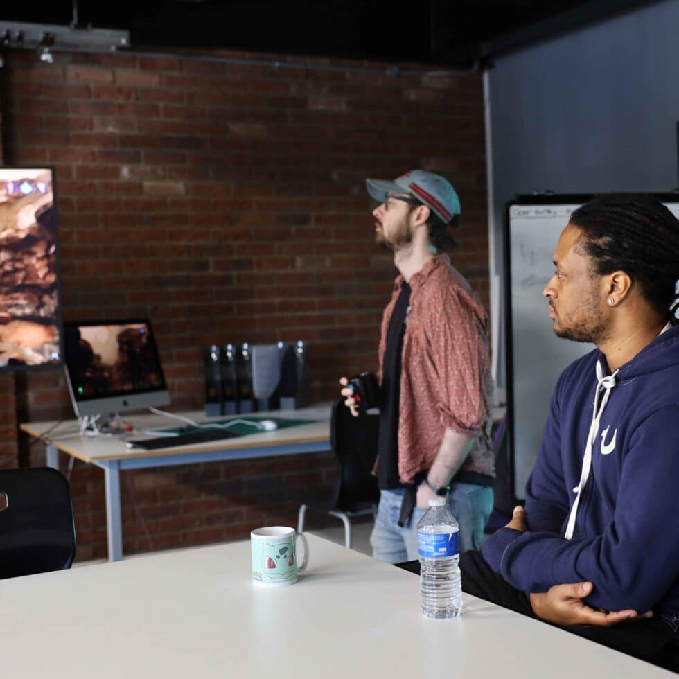 MetStudios students at Brighton during gaming course