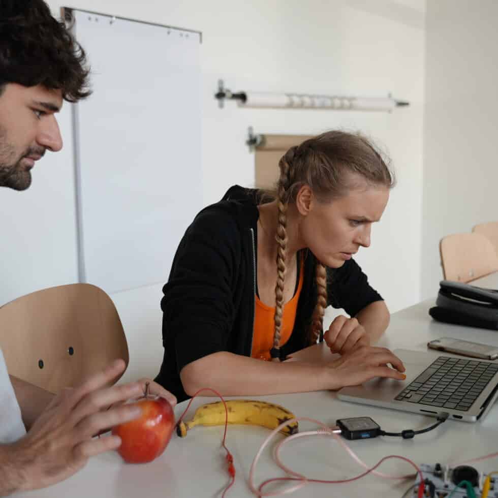 MetStudios students taking part in workshop
