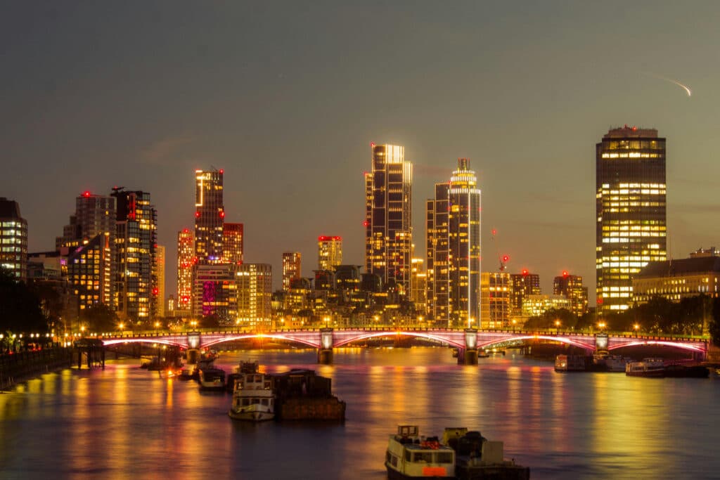 London skyline